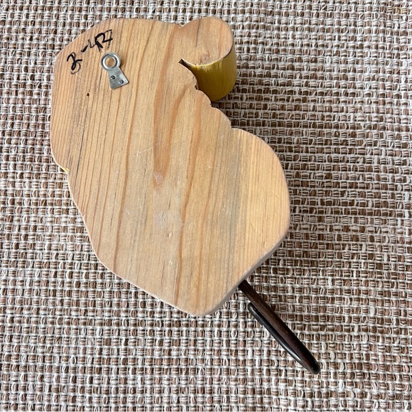 Holiday Wooden Santa Claus Wall Hook 10” - Picture 3 of 6